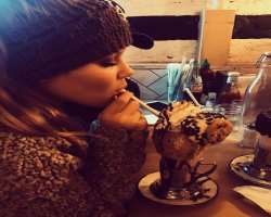 Macie likes milkshakes a lot. Chocolate milkshake is her favorite.